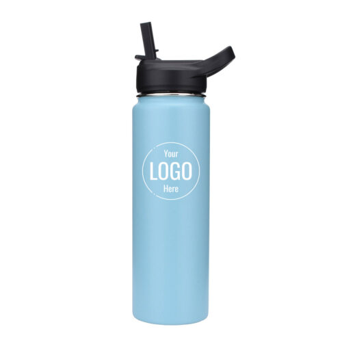 Personalised Business Water Bottles Logo Engraved Branded Thermos Company  Gift Bulk Flasks Office Marketing and Advertising Cup 