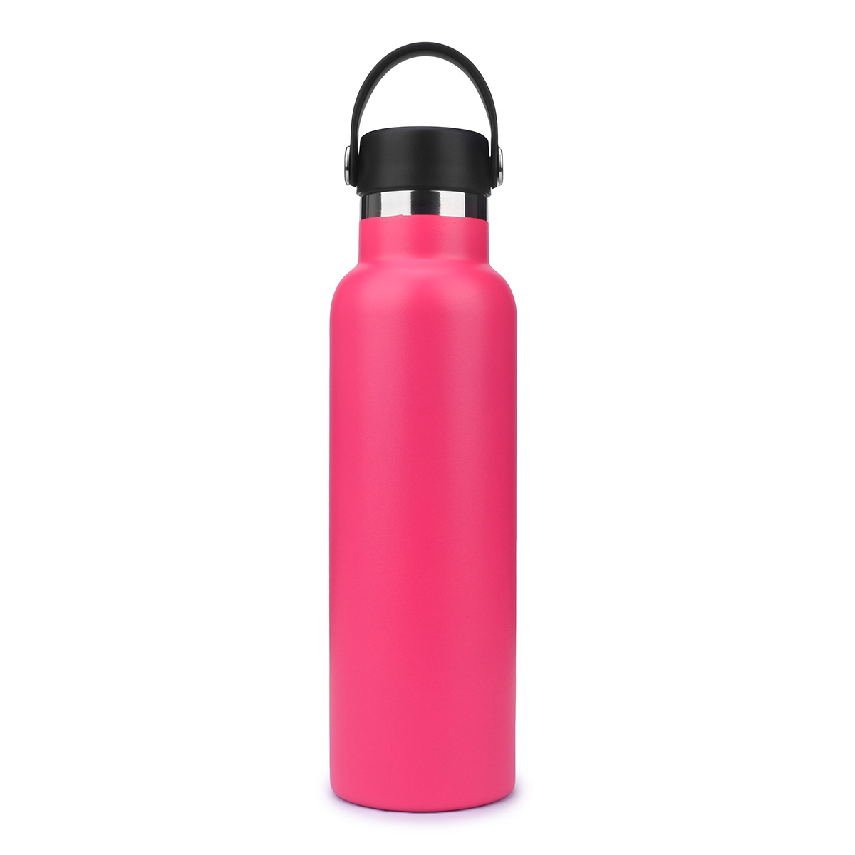 Standard Mouth water Bottle with Flex Cap wholesale hydro flask 20oz hot pink