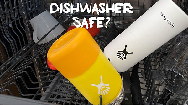 Are hydro flasks dishwasher safe