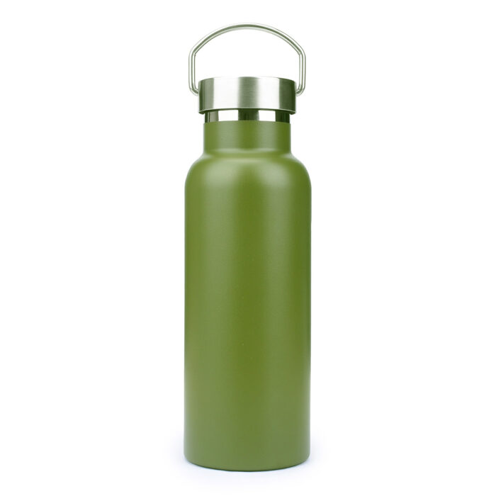 wholesale standard mouth hydro flask 17oz with ss cap olive